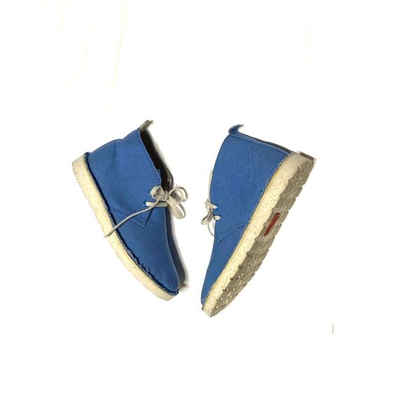 Original Clarks Women's Desert Aerial Booties Ankle Boots Blue 7 - Picture 3 of 9